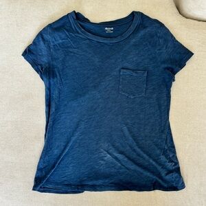 Madewell Indigo Crewneck Tee